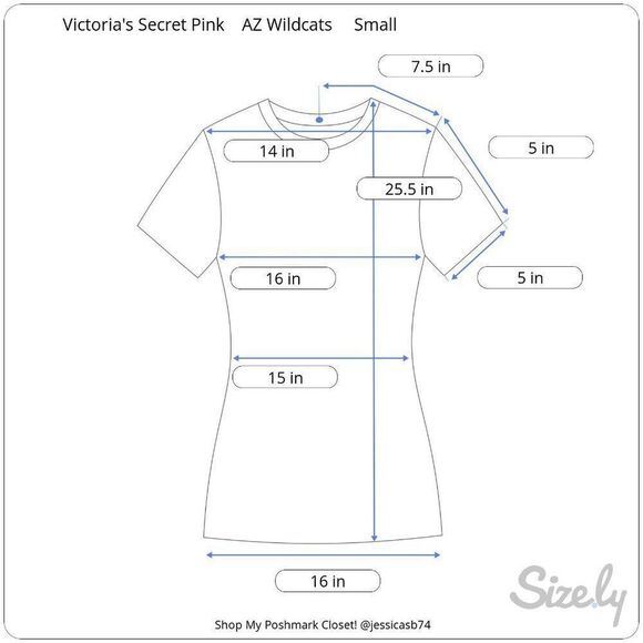 VS PINK AZ Wildcats T-Shirt - Picture 5 of 5